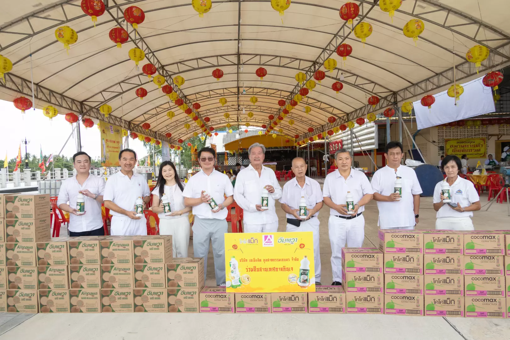 Asiatic joins in spreading happiness during the Vegetarian Festival 2024