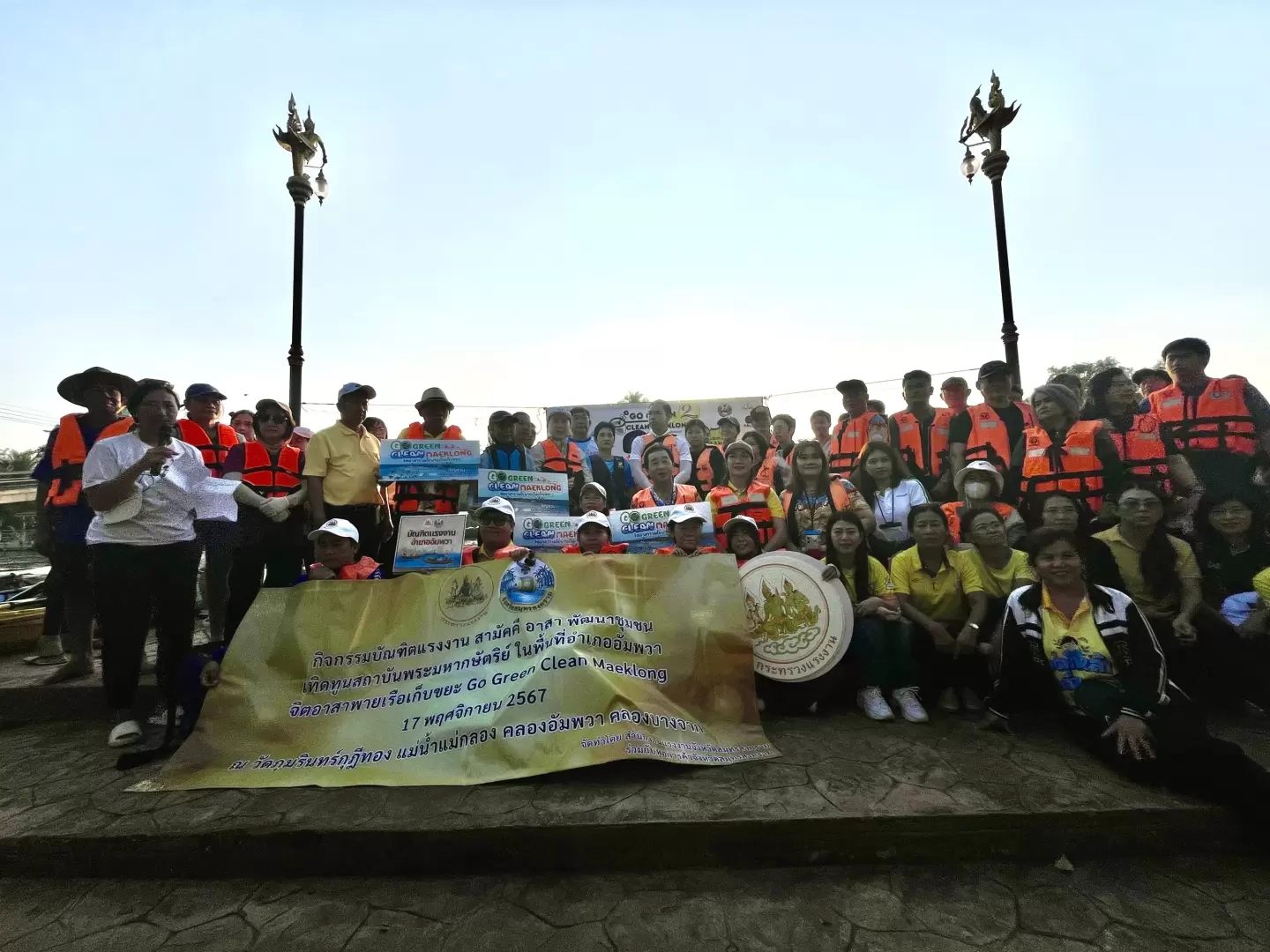 Asiatic Joins “Go GREEN Clean Maeklong” River Cleanup