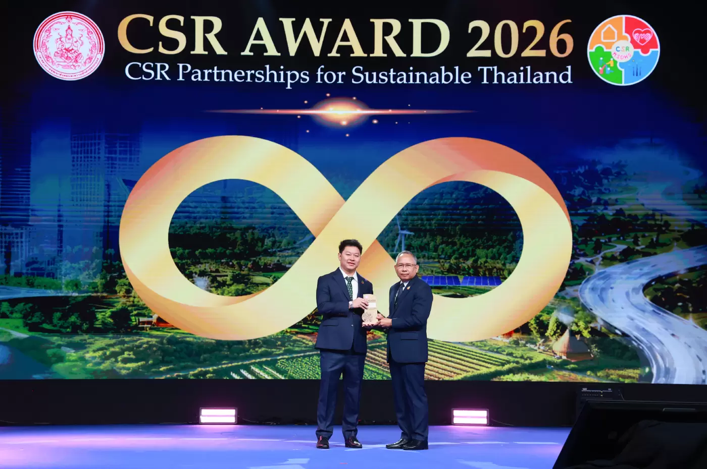 Mr. Nutapon Visuthikraisee, Managing Director of Asiatic Agro Industry Co., Ltd., received the CSR Award 2026